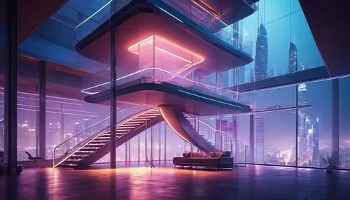 futuristic architecture,futuristic art museum,hypermodern,futuristic landscape,synth,cybercity,futuristic,sky apartment,an apartment,electrohome,arcology,lofts,cybertown,metropolis,apartment block,cyberia,fantasy city,skywalks,cyberscene,cyberpunk,Conceptual Art,Daily,Daily 04