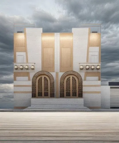 the exterior of a building that has several doors,theater curtains,theater curtain,theater stage,dupage opera theatre,atlas theatre,theatre stage,Common,Common,Natural