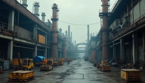 industrial landscape,industrial,refinery,factories,industrial area,industrial ruin,shipyards,industrial hall,empty factory,industrial plant,steel mill,industries,falsework,industry,ship yard,baosteel,industrija,heavy water factory,shanghai,industriale,Photography,General,Realistic