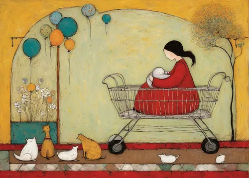 rooster in the basket,shopper,carol colman,woman shopping,shopping basket,grocer,children's shopping cart,shopping-cart,woman with ice-cream,shopping icon,flower cart,shopping baskets,shopping trolley,carol m highsmith,the shopping cart,grocery basket,shopping cart,woman at cafe,child shopping cart,girl with dog,Art,Artistic Painting,Artistic Painting 49