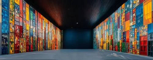 boijmans,shipping containers,shipping container,kunsthal,carnogursky,harpa,soulages,fotomuseum,tate modern,mondrian,biennale,quadriennale,deyoung,containerized,flavin,carreau,triennale,warehouse,color wall,container freighters