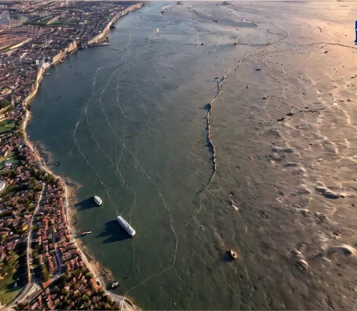 aerial view of beach,venetian lagoon,lido di ostia,aerial photograph,coastline,aerial image,aerial view,viareggio,rimini,aerial photography,aerial landscape,flight image,360 ° panorama,coastal and oceanic landforms,sargisova sea,aerial shot,sea trenches,ventura,elbpanorama,estuary