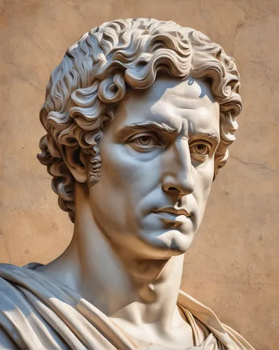 apollo,augustus,tiberius,caesar,caesar cut,julius caesar,caracalla,alexander,2nd century,bernini,claudius,classical antiquity,thymelicus,the roman empire,lampides,ancient rome,roman history,greek,roman ancient,classical sculpture,Conceptual Art,Fantasy,Fantasy 23