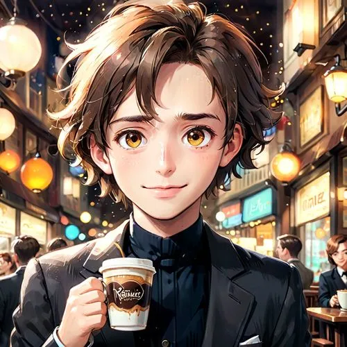 coffee background,coffee tea illustration,parisian coffee,paris cafe,cute coffee,cappuccino,cafe,barista,coffeetogo,coffeemania,mocaccino,dandelion coffee,waiter,honmei choco,café,french coffee,hojicha,drinking coffee,espresso,macchiato,Anime,Anime,Cartoon