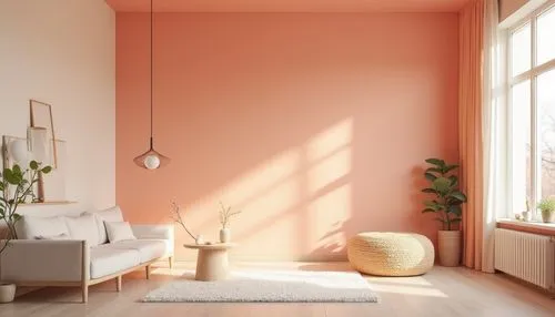 peach color,soft pink,gold-pink earthy colors,light pink,bedroom,danish room,natural pink,modern room,wall,hallway space,pink chair,an apartment,baby room,mahdavi,the little girl's room,apartment,children's bedroom,soft furniture,home corner,modern decor,Photography,General,Realistic