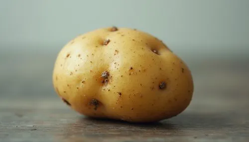 Potato isolated
,a yellow potatoes head sits on a wooden table,solanum tuberosum,potato character,rustic potato,potatoe,kumara,pushpakumara,Photography,Documentary Photography,Documentary Photography 