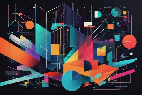 generative,abstract design,abstract retro,vector graphic,abstract background,abstract shapes,abstract multicolor,duenas,vector illustration,wavevector,vector design,visualizer,neon arrows,vector,kiwanuka,adobe illustrator,generative ai,isometric,vector art,geometrics,Art,Artistic Painting,Artistic Painting 46