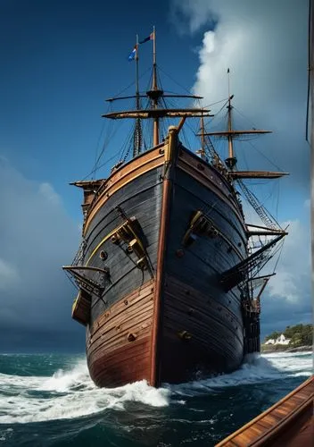 caravel,galleon ship,galleon,full-rigged ship,ship replica,rescue and salvage ship,ship releases,mayflower,the ship,sloop-of-war,sea sailing ship,barquentine,pirate ship,old ship,steam frigate,three masted sailing ship,east indiaman,victory ship,ship,sea fantasy,Photography,General,Fantasy