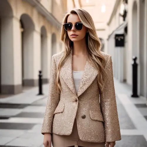 woman in menswear,long coat,businesswoman,business woman,business girl,trench coat,coat,blazer,overcoat,women fashion,bolero jacket,menswear for women,cool blonde,summer coat,aviator sunglass,sunglasses,smart look,blonde woman,old coat,ray-ban