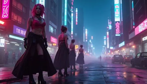 cyberpunk,shinjuku,shibuya,bladerunner,tokyo city,cybercity,Photography,General,Realistic