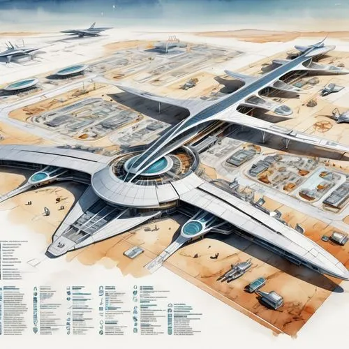 spaceports,helicarrier,aerotropolis,spaceport,masdar,aerodromes,megaprojects,futuristic architecture,aerostructures,aircraft construction,airspaces,aerobridges,arcology,superhighways,mipim,nacelles,cutaways,worldport,cardassia,unbuilt,Unique,Design,Infographics