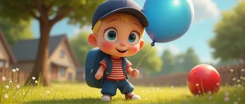 balloonist,soffiantini,topolino,cute cartoon character,pinocchio,gnomeo