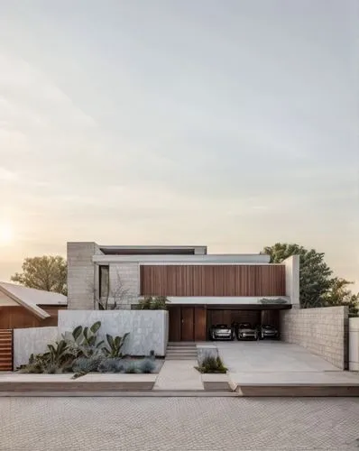 sidewalk

blue summer sky
 car,dunes house,mid century house,modern house,mid century modern,dune ridge,modern architecture,residential house,exposed concrete,stucco wall,contemporary,namibia nad,ruhl