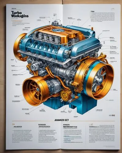 transaxle,internal-combustion engine,powertrain,car engine,turbochargers,engine,Unique,Design,Infographics