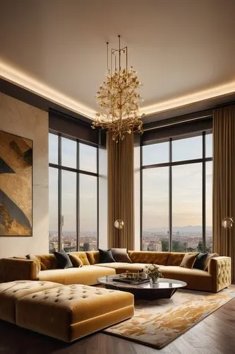 penthouses,luxury home interior,great room,contemporary decor,livingroom,minotti,living room,modern living room,gold stucco frame,sitting room,interior modern design,family room,apartment lounge,modern decor,interior decoration,search interior solutions,interior decor,modern room,home interior,sky apartment,Illustration,Realistic Fantasy,Realistic Fantasy 06