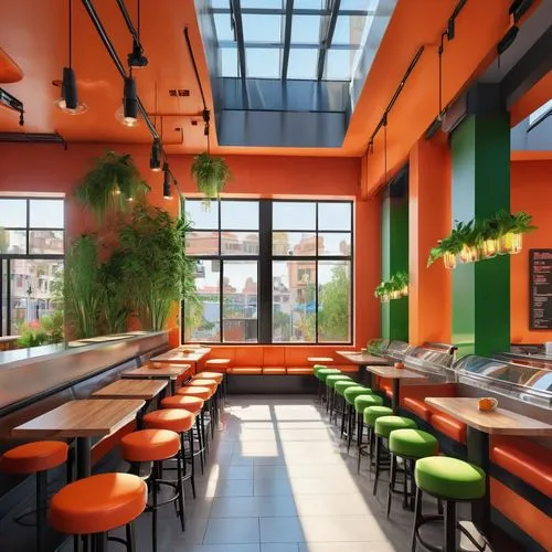 lunchroom,retro diner,daylighting,eatery,servery,restaurants,bistro,japanese restaurant,new york restaurant,3d rendering,lunchrooms,a restaurant,neon coffee,orange,brasserie,cafeterias,urbanspoon,teahouse,arzak,cantine,Illustration,Realistic Fantasy,Realistic Fantasy 43