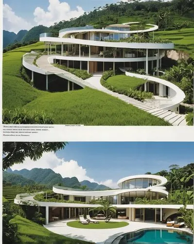 bendemeer estates,luxury property,modern architecture,terraced,terraces,holiday villa,modern house,dunes house,luxury home,futuristic architecture,eco hotel,holiday complex,cube stilt houses,3d rendering,residential house,archidaily,hause,residential,beautiful home,private house,Illustration,Abstract Fantasy,Abstract Fantasy 11