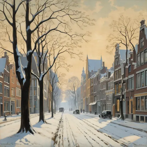 david bates,delft,snow scene,winter landscape,groenendael,winter morning,snow landscape,groseillier,utrecht,groningen,flemish,holland,bremen,cloves schwindl inge,carl svante hallbeck,north holland,early winter,snowy landscape,snowstorm,sebastian pether,Illustration,Vector,Vector 18