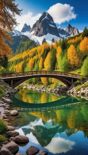 autumn mountains,japanese alps,mountain landscape,beautiful landscape,landscape background,landscape mountains alps,autumn landscape,bernese alps,japan landscape,mountainous landscape,nature landscape,river landscape,autumn scenery,japanese mountains,scenic bridge,autumn background,mountain scene,landscapes beautiful,berchtesgaden national park,background view nature,Photography,General,Realistic