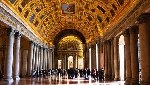 basilica di san pietro in vaticano,musei vaticani,saint peter's basilica,st peter's basilica,st peters basilica,vaticano,vaticana,galleries,basilica di san pietro,louvre,sylvaticum,lateran,saint george's hall,vatican museum,basilica of saint peter,vatican,corridor,caserta,louvre museum,hall of nations,Art,Classical Oil Painting,Classical Oil Painting 09