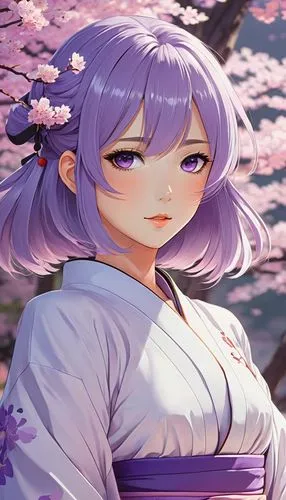 japanese sakura background,sakura background,sakura blossoms,sakura blossom,kimono,sakura flower,kado,sakura flowers,japanese floral background,the cherry blossoms,mukimono,cherry blossoms,sakura,lilac blossom,cold cherry blossoms,sakura tree,purple background,sakura cherry blossoms,tsukemono,koto,Illustration,Japanese style,Japanese Style 06