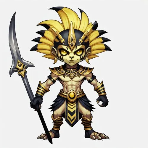 goldar,rajang,saikrajang,auriongold,atem,daken,Illustration,Abstract Fantasy,Abstract Fantasy 11