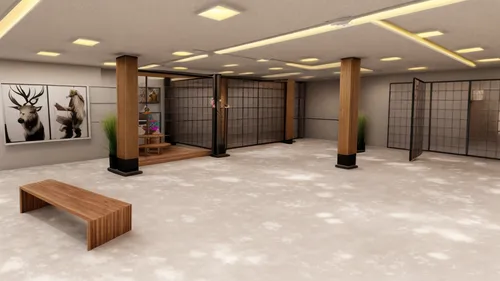 japanese-style room,interior modern design,showroom,3d rendering,hallway space,gymnastics room,modern room,render,loft,remodeling,walk-in closet,3d render,3d rendered,interior design,core renovation,search interior solutions,room divider,fitness room,meeting room,interior decoration