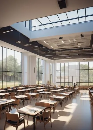 cafeteria,school design,canteen,schoolrooms,lunchrooms,renderings,lunchroom,lecture hall,lecture room,cafeterias,cafeteros,classrooms,daylighting,servery,desks,classroom,3d rendering,class room,revit,refectory,Illustration,Black and White,Black and White 16