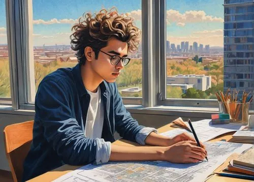 photorealist,donsky,jasinski,study,girl studying,study room,studiolo,world digital painting,estudiante,photorealism,illustrator,studii,painting technique,hyperrealism,studious,city ​​portrait,artist portrait,tutor,photo painting,digital painting,Conceptual Art,Daily,Daily 31