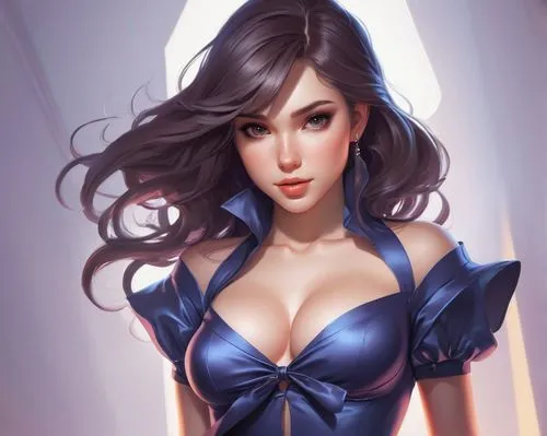 vayne,fiora,caitlyn,chunli,kitana,chun,gentiana,xianwen,yangmei,zhixue,sona,yuanji,xiaofei,cheongsam,asami,fujiko,psylocke,qixi,xiaoyan,bayo,Conceptual Art,Fantasy,Fantasy 03