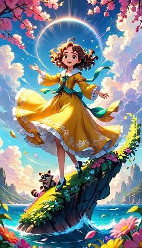 esmeralda,belle,merida,tiana,moana,princess anna,Anime,Anime,Cartoon