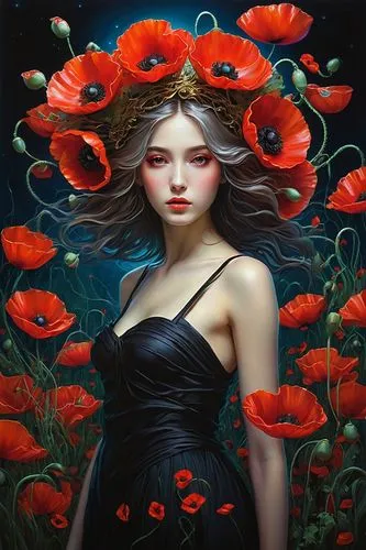 red anemones,red anemone,red poppies,anemone honorine jobert,red poppy,anemones,viveros,red petals,floral poppy,anemone,filled anemone,anemonin,poppies,lovely anemone,crown anemone,anemone of the seas,poppy anemone,red flowers,red flower,dmitriev,Illustration,Realistic Fantasy,Realistic Fantasy 08