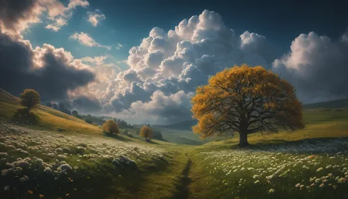 meadow landscape,landscape background,nature landscape,fantasy landscape,landscape nature,forest landscape,mountain meadow,meadow in pastel,green landscape,home landscape,natural landscape,meadow and forest,autumn landscape,lone tree,landscapes,beautiful landscape,high landscape,isolated tree,salt meadow landscape,mountain landscape,Photography,General,Fantasy