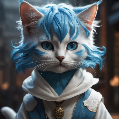 cat warrior,cat with blue eyes,blue eyes cat,napoleon cat,cartoon cat,feline,cat sparrow,cat,cat vector,merlin,fantasy portrait,cat child,cat european,cheshire,breed cat,cute cat,winterblueher,animal feline,cat image,feline look,Conceptual Art,Fantasy,Fantasy 11