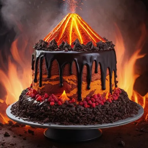 molten,forno,bakar,pepper cake,a cake,torte,red cake,meat cake,chocolate layer cake,gateau,flambe,fire background,chocolate cake,tarta,torlesse,garrison,cascabel,birthday cake,ovenproof,eruptive,Photography,General,Natural