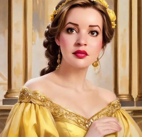 cinderella,princess anna,princess sofia,miss circassian,emile vernon,jane austen,portrait of a girl,romantic portrait,mary-gold,fantasy portrait,fairy tale character,snow white,cepora judith,a princess,princess,portrait of christi,rococo,debutante,portrait background,disney character,Digital Art,Classicism