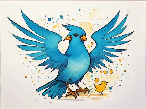 bird painting,watercolor bird,dove of peace,peace dove,twitter bird,blue birds and blossom,blue bird,doves of peace,bird couple,bird illustration,laughing bird,flower and bird illustration,crying birds,bird drawing,baby bluebirds,birds with heart,decoration bird,colorful birds,birds gold,blue parrot,Illustration,Paper based,Paper Based 07