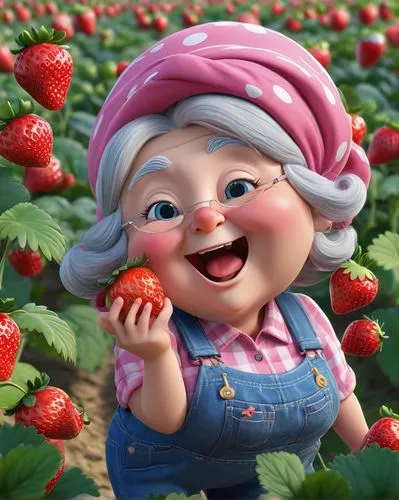 virginia strawberry,strawberries,strawberry pie,strawberry,nannyberry,strawberry ripe,red strawberry,mock strawberry,mollberry,strawberrycake,strawberry tart,strawberry jam,tomatos,farm girl,tomatoes,tomato,red tomato,tomato pie,picking vegetables in early spring,strawberry plant,Unique,3D,3D Character