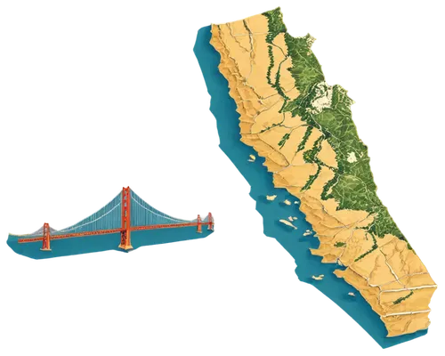 san francisco bay,mendocino,santa barbara,northern california,sonoma,bay area,san francisco,relief map,to scale,santa cruz,cali,peninsula,map,california,salinas,palo alto,pacific coastline,california raceway,ventura,tomales bay,Illustration,Realistic Fantasy,Realistic Fantasy 25