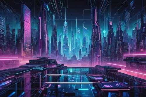 cybercity,futuristic landscape,cyberpunk,cyberia,cyberworld,cybertown,cyberscene,cyberport,metropolis,cityscape,synth,futuristic,fantasy city,polara,cyberview,digitalism,hypermodern,cybernet,areopolis,cybertron,Illustration,Vector,Vector 21