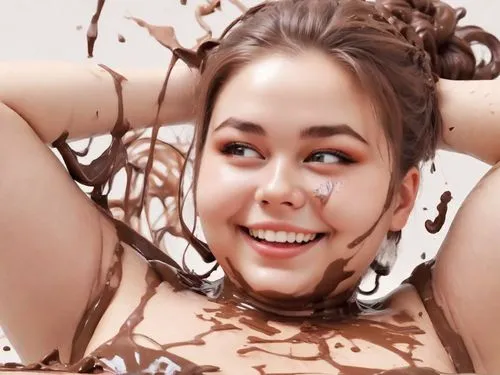 chocolate syrup,chocolate sauce,milk splash,chocolate cream,chocolate milk,chocolate spread,french silk,cocoa powder,coffee scrub,mocha,milk bath,chocolate,chocolatemilk,pile,bath with milk,chocolate shavings,cream topping,chocolatier,wet girl,chocolate ice cream,Digital Art,Low-Poly