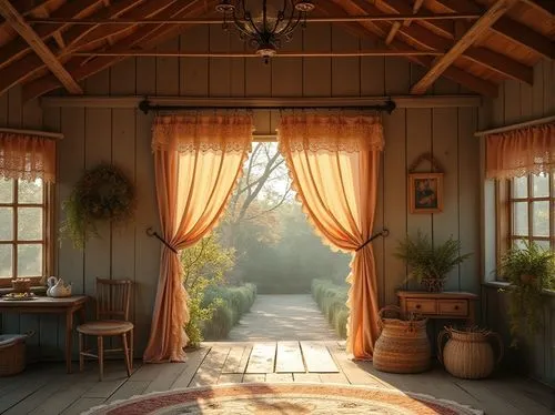 sunroom,front porch,porch,veranda,morning light,porch swing,country cottage,summer cottage,cabin,conservatory,window curtain,breakfast room,verandah,beautiful home,verandahs,rustic aesthetic,wood window,wooden windows,cabana,cottage,Photography,General,Realistic