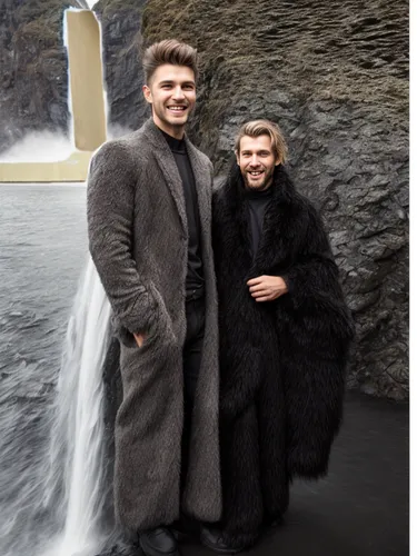 skogafoss,fur clothing,superfruit,icelanders,fur,long coat,penguin couple,bordafjordur,lilo,fur coat,godafoss,couple goal,del tatio,hobbit,w 21,kirkjufellfoss,lindos,kapparis,julkula,gufufoss