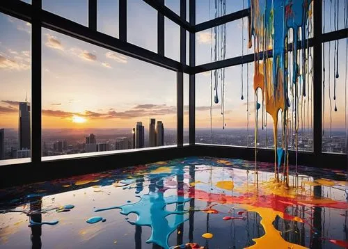 glass painting,glass wall,colorful glass,roof top pool,windows wallpaper,skydeck,skyloft,sky city tower view,glass window,infinity swimming pool,glass pane,splash paint,plexiglass,glass roof,glass building,sky apartment,glass panes,glass tiles,glass facades,glass facade,Conceptual Art,Graffiti Art,Graffiti Art 08