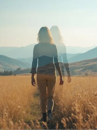 okanagan,woman walking,yogananda,girl walking away,golden light,montana,Photography,Artistic Photography,Artistic Photography 02