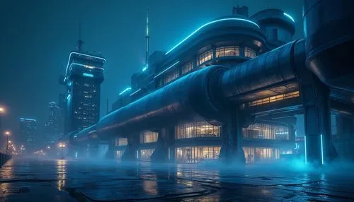 bladerunner,cybercity,cyberpunk,shanghai,warszawa,guangzhou,cyberport,hypermodern,dystopian,futuristic,futuristic architecture,brum,metropolis,cybertown,milano,vapor,atmosfera,futuristic art museum,polara,mvrdv,Photography,General,Realistic