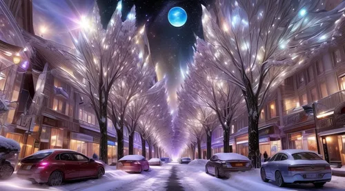 infinite snow,sky space concept,night snow,midnight snow,snow globe,snow scene,polar lights,christmas snowy background,ice planet,snow ring,ekaterinburg,glory of the snow,snow landscape,snowfall,snowhotel,futuristic landscape,winter wonderland,snow drawing,fantasy picture,christmas snow