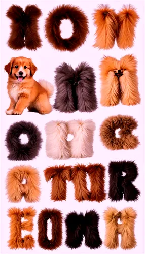 Cute all breed dog, various sizes, fluffy fur, wagging tail, floppy ears, different facial expressions, sitting, lying down, running, jumping, playing, realistic textures, detailed fur, vibrant colors