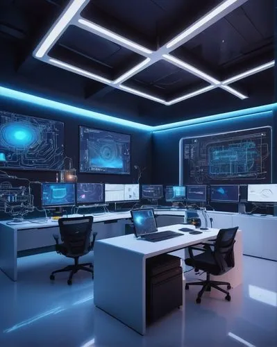 control desk,computer room,blur office background,control center,modern office,workstations,the server room,working space,cyberworks,spaceship interior,workspaces,computer workstation,neon human resources,cyberonics,cleanrooms,office automation,creative office,fractal design,cinema 4d,3d rendering,Art,Classical Oil Painting,Classical Oil Painting 10