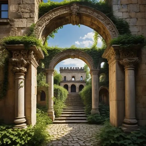 archways,theed,kykuit,doorways,cloistered,pergola,gatehouses,archway,stone gate,cloister,monastery garden,entranceways,monastery,ruins,pointed arch,courtyard,castlelike,ruin,windows wallpaper,half arch,Conceptual Art,Graffiti Art,Graffiti Art 10